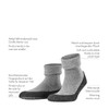 FALKE 1 Pair of Mens Cosyshoe Wool Slipper Socks, 43/44