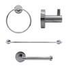 Westbrass A101-26 Modern 4-Piece Bathroom Hardware Set – 24 Inch