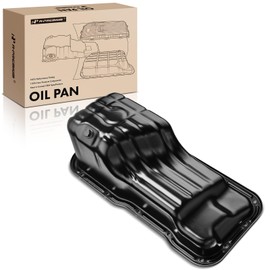 A-Premium Engine Oil Pan Sump with Drain Plug Compatible with Nissan 200SX 1995-1998, NX 1991-1993, Pulsar NX 1989-1990, Sentra 1989-2006, L4 1.6L