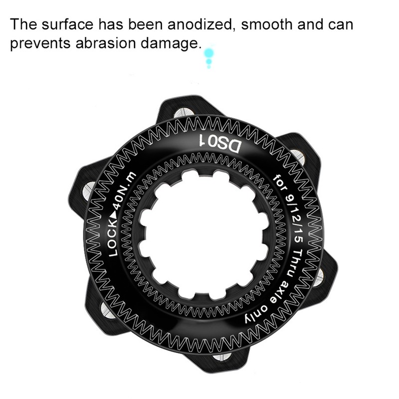 [通拓商品]Aluminum Alloy Bicycle Centerlock 6-hole Adapter Bike Disc Center Lock