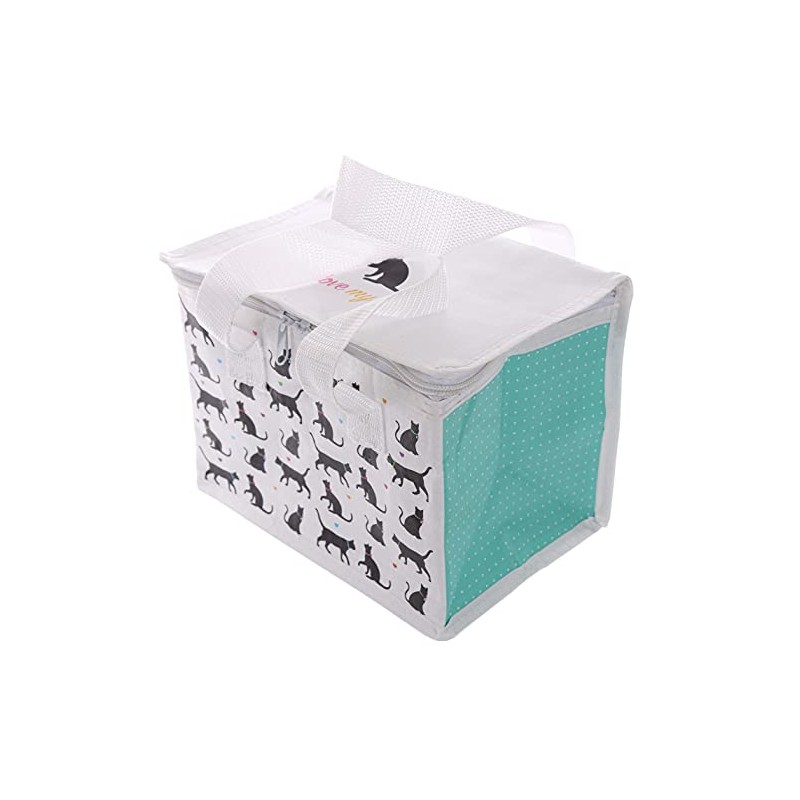 I Love My Cat Design Thermal Insulated lunch bag Cool
