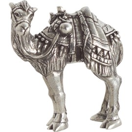 DANFORTH Nativity Camel Figurine – Handcrafted Pewter Nativity Animal Figurine, 2 1/8" High