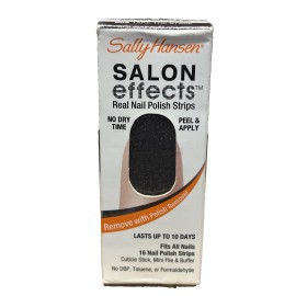 Sally Hansen Salon Effects Real Nail Polish Strips 16 Strips, 802 Take The Stage