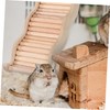 CORHAD Hamster Ladder Reptile Bridge Wave Climbing Toy for Hamsters
