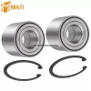 M MATI 2PCS Front Brake Hub Wheel Bearings For Kawasaki