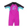 O'Neill Wetsuits Children's Toddler Reactor 2mm Spring Wetsuit, Berry/Light Aqu,