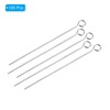 PATIKIL 100Pcs 304 Stainless Steel Jewelry Eye Pins 50mm 22