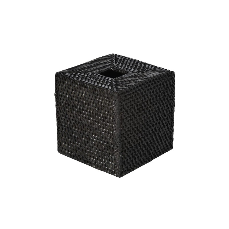 KOUBOO Loma Square Rattan Tissue Box Cover - Coastal Boho