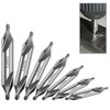 Pilikoll 7 Pieces Centre Drill Metal Set, 60 Degree HSS