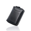 NEESE Men's Coin Purse, Genuine Leather, Women's, Black
