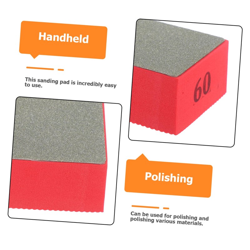 Gatuida Polishing Pad Grit Block for Hand Polishing and Finishing