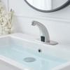 Bathfinesse Touchless Bathroom Faucet, Commercial Auto Motion Sensor Sink Faucet,
