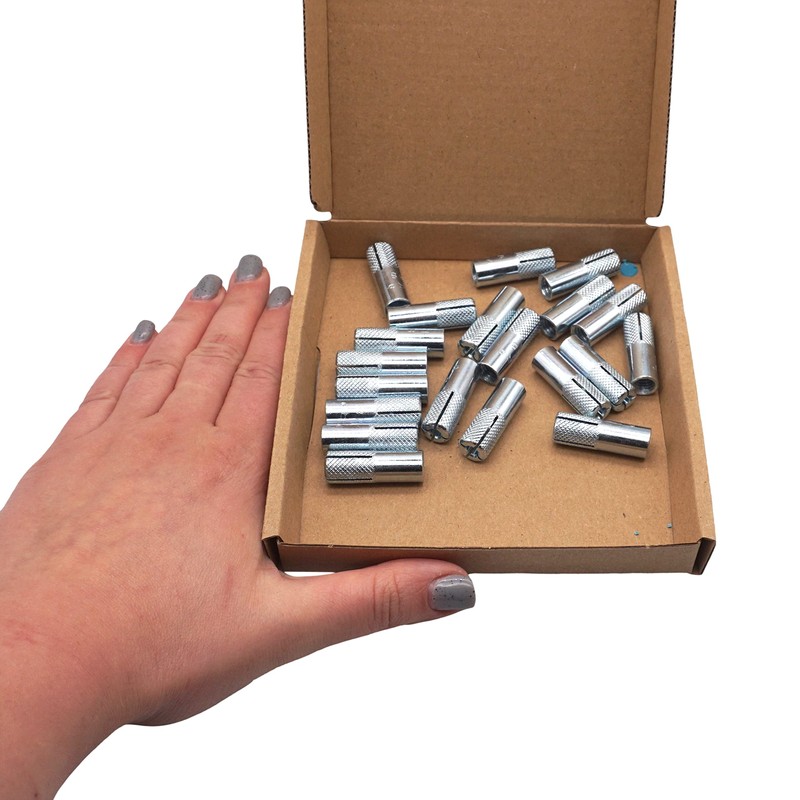 SKIR'CO Knurled Drip Anchors M8 x 30 mm, Expansion Bolt