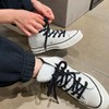 YJRVFINE Thick Round Rope Shoelaces: 47 inch Treasure Blue Chunky