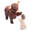 Rodeo windㅤ Highland Cow Decor Highland Cow Figurine Scottish Highland