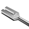 Tuning Fork Crystal Tuner 4096hz Mallet with Natural Crystal, Rubber