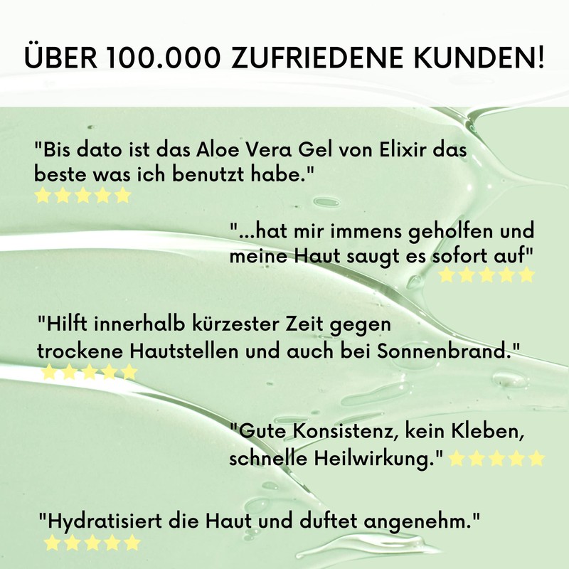 Elixr Organic Aloe Vera Gel I 100% Natural & Pure