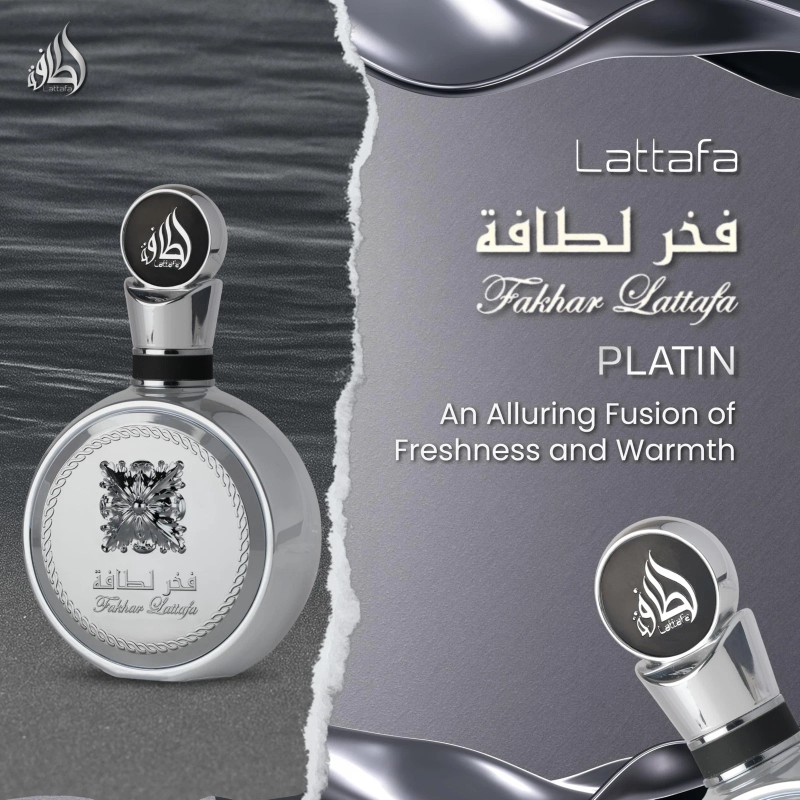 NEW Lattafa Fakhar Platin Eau de Parfum for Men/unisex â€“