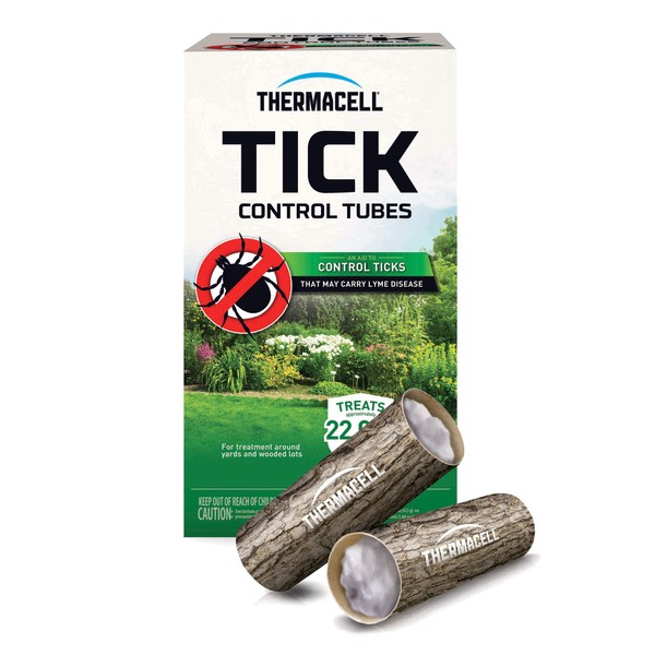 Thermacell TC-24 Environmentally Friendly Easy to Use No Spray Outdoor Tick Repellent Control Tubes, 24 Pack