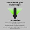 Feit Electric T4 LED Bulb G9 Base, Dimmable, 60W Equivalent,