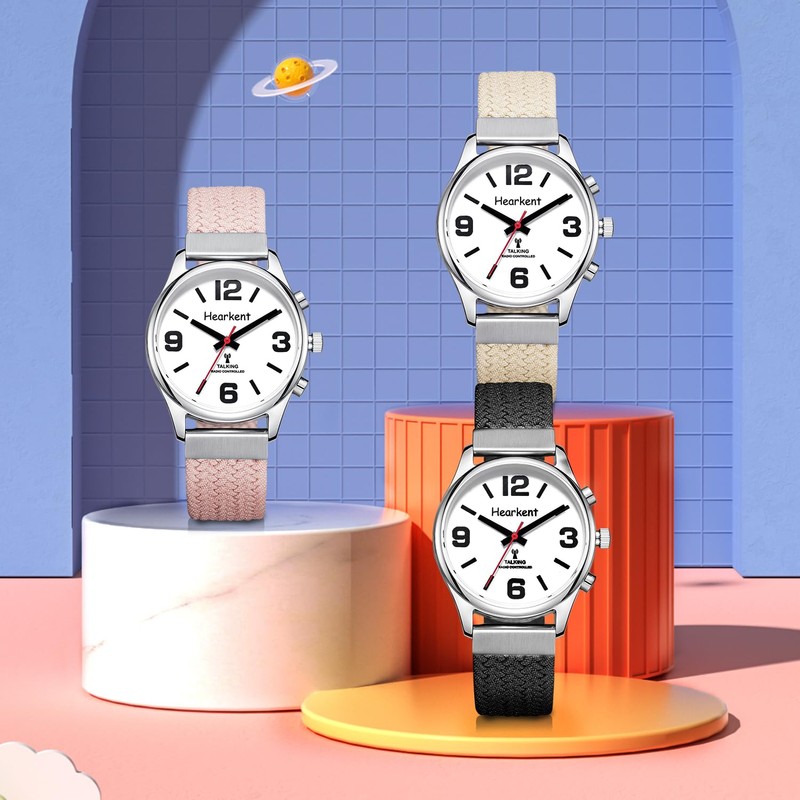 Hearkent British English Talking Watch for Women with Large Numbers