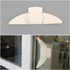 2-Pack Child Safety Window Stopper - Anti-Slip Window Opening Prevention Window Fastener 2ea