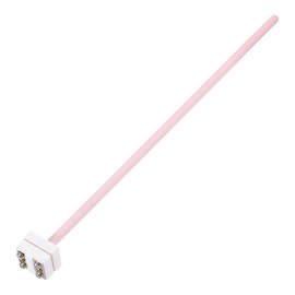 sourcing map WRP-100 Furnace Thermocouple 1600°C Platinum Rhodium S Type Temperature Sensor Probe for Muffle Furnace Oven, 8x200mm