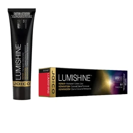 JOICO Lumishine Permanent Cream Colour – 4RRV, 74 ml