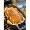 MXWLEIEL 4.5QT Cast Iron Loaf Oven Pan - 11.3"x6.5"x4.3" Heavy