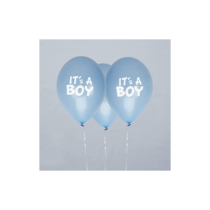 Neviti 775592 Little Star Blue-It's A Boy Balloons-8 Pack, 10