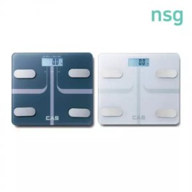 KAS 카스 CAS 체중계 체성분측정기 체지방 BFA NAVEE 28 카스체중계 체지방체중계 체지 [화이트] CAS Weight Scale Body Composition Analyzer Body Fat BFA NAVEE 28 CAS Weight Scale Body Fat Weight Scale [White]