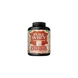 Pure Whey Proteína Concentrada WPC 80, Edición Limitada Galletas con Crema, 24g Proteína, 60 Porciones, 1.8kg (Horchata)                              