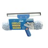Ettore Complete Window Cleaner 2 in 1 Combo Tool: 10-inch