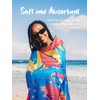 OCOOPA Beach Towel Microfiber, 160 * 80cm Large Travel Towel-