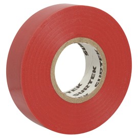 Surtek 138009 Cinta para aislar roja 19 mm x 9 m