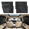 GlideSpark Car Window Sun Shades Privacy Shades for Side Windows