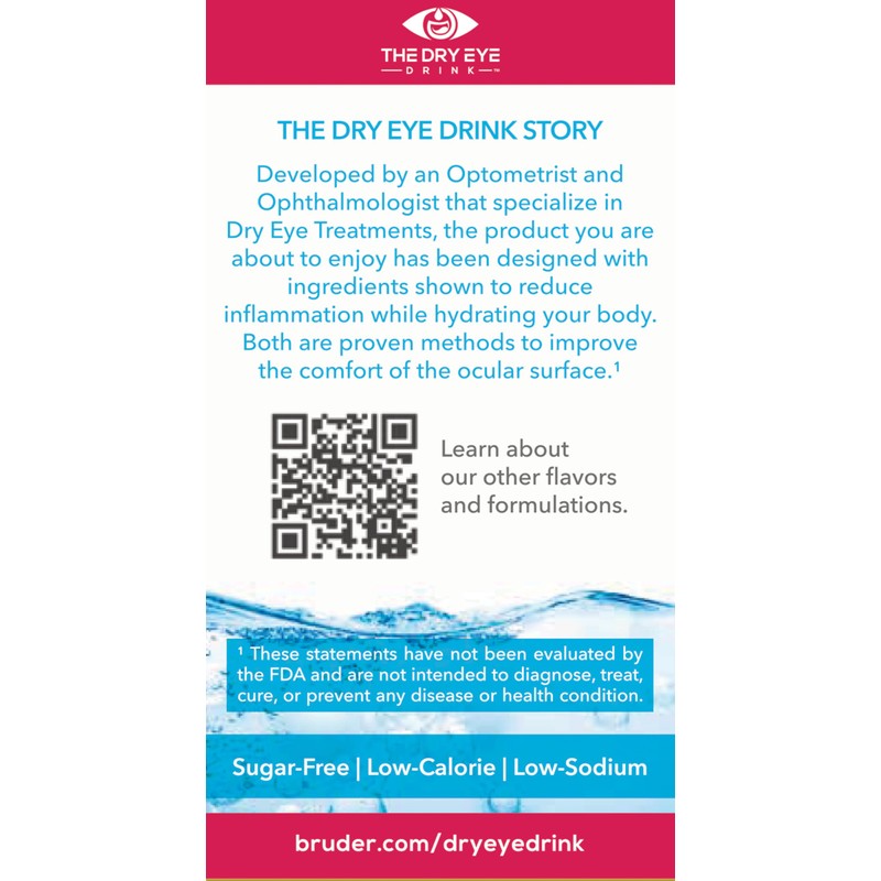 The Dry Eye Drink l Ultimate Hydration for Dry Eyes