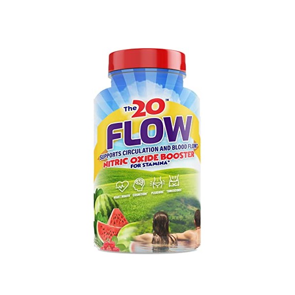 The20: Flow - Nitric Oxide Supplement - 60 Capsules -