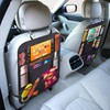 IHHTRHET Car Backseat Organizer with 10" Touch Screen Table Holder,