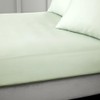 Bianca 400 Thread Count Cotton Sateen Double Fitted Sheet Green