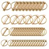 mankk 50Pcs Heavy Duty Lynch Pin Assortment Kit Tractor Pins