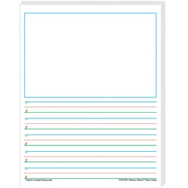 Teacher Created Resources 76541 Smart Start 1-2 Story Paper: 100 Sheets