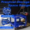 FreekyFit Rolling Creeper Garage Shop Seat for Men, Padded Mechanics