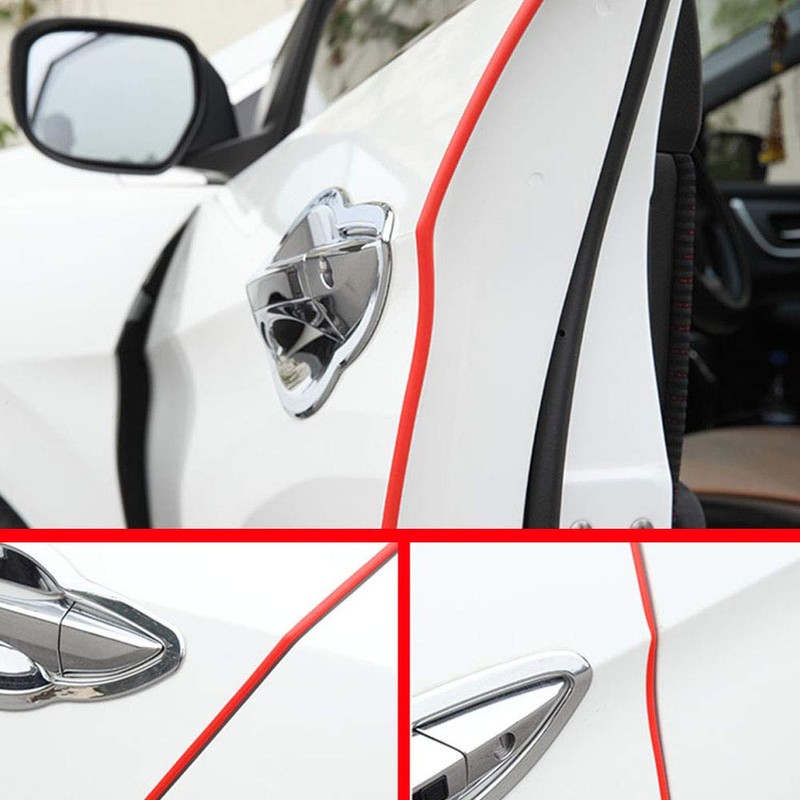 ESUPPORT 32ft 10M U Shape Car Door Moulding Rubber Scratch