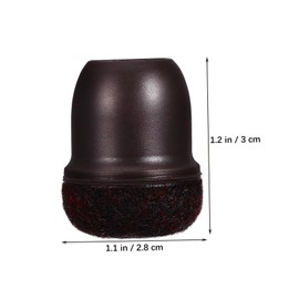 Operitacx 16pcs Chair Feet Pads Round Furniture Leg Caps Floor Protectors for Hardwood Tile Floors Noise Reduction Easy Installation Suitable for Home Office Classroom