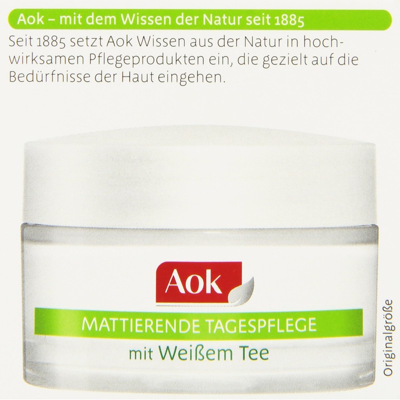 Aok Matte Day Cream with White Tea 50ml