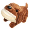 Animal Glasses Stand Miniature Duck Brown E-5
