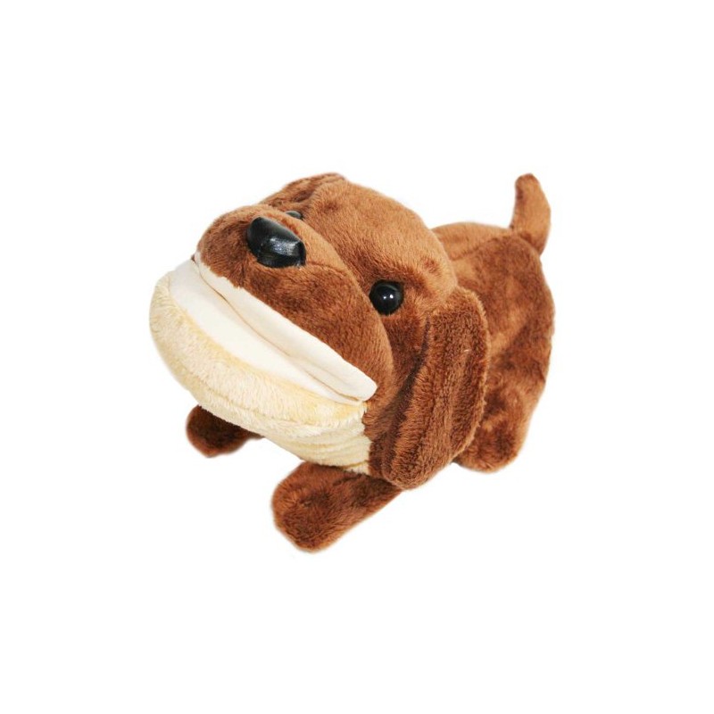 Animal Glasses Stand Miniature Duck Brown E-5