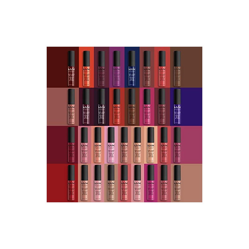 NYX Professional Makeup Soft Matte Lip Cream, Cairo, 0.27 Fluid