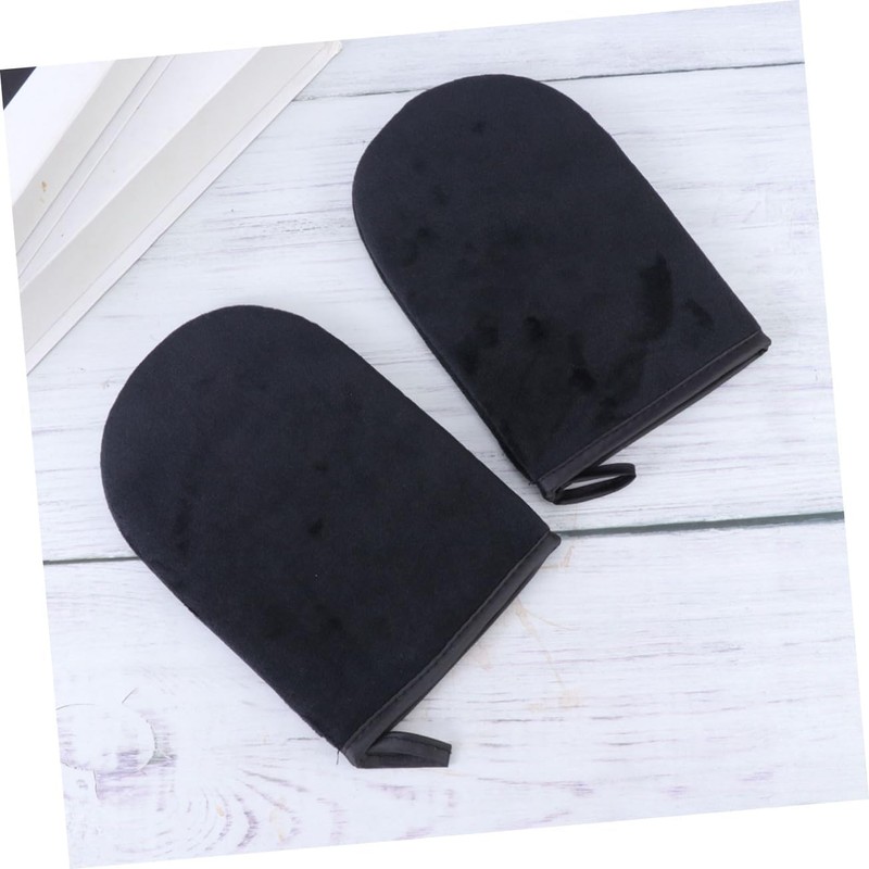 2piezas Guantes Autobronceador Aplicadores Para Bronceado Natural Pelusa